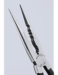 Knipex Herramientas 9 K 00 80 128 US 11" Juego de alicates de punta de aguja con Keeper Pocuh, extra largas