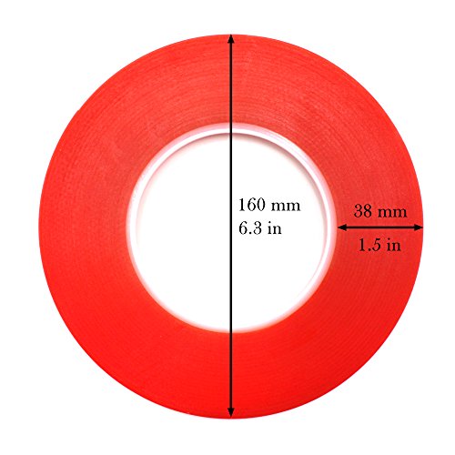 Atemto Double Sided Tape Heavy Duty, Two Sided Adhesive Tape Clear 0.6