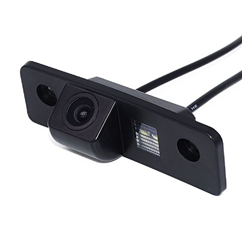 Reversing Vehicle-Specific Camera Integrated in Number Plate Light License Rear View Backup Camera for VW Skoda Octavia ‖2 RS 1Z MK2 Facelift/Superb ‖2 Fabia ‖2/Roomster/Tour 2004-2013