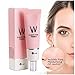 GL-Turelifes W-Airfit Pore Primer Face Makeup Base Pink Isolation Cream Invisible Pore,Cover Acne Marks,Smooth Skin,Oil Control Moisturizing Essence Concealer Foundation
