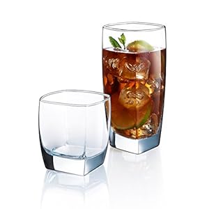 Image of Luminarc 16 Piece ARC International Sontac Tumbler Set, Clear