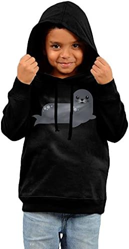 Unyiqun Cute Seal Toddler Hoodies - Soft And Cozy Hooded Sweatshirts 4 Toddler