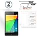 BoxWave Screen Protector Compatible with Nexus 7 (2nd Gen/2013) - ClearTouch Anti-Glare (2-Pack), Anti-Fingerprint Matte Film Skin for Nexus 7 (2nd Gen/2013), Google Nexus 7 (2nd Gen/2013)