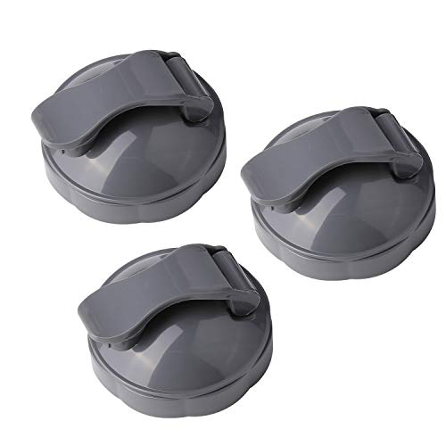 Pack of 3 NutriBullet Flip Top To-Go Lid juicer accessories & Replacement Parts for 600w and Pro 900w Blender - Thumbnail 6