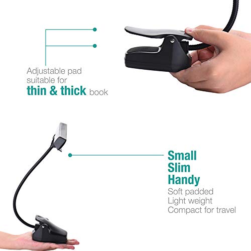 Kanzd Flexible USB Clip-On Music Piano LED Light Reading Study Book Lamp (A) - Thumbnail 3