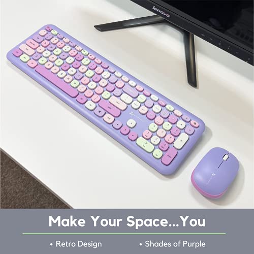 X9 Performance Colorful Keyboard and Mouse Combo 2.4G Wireless