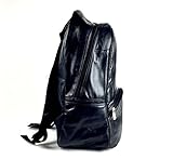 Goson® Genuine Cowhide Stylish Patch Leather Backpack/Purse