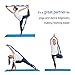 Vetoo Yoga Strap,Stretch Strap Exercise Physical Therapy Pilates, Dance and Gymnastics with 8 Loops Fitness Strength Training Rope Nonelastic Belt with Carry Bag Bluethumb 4