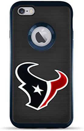 MIZCO SPORTS iPhone 8/7 Flex Licensed Case with 3D Steel Cut Logo - NFL Houston Texans