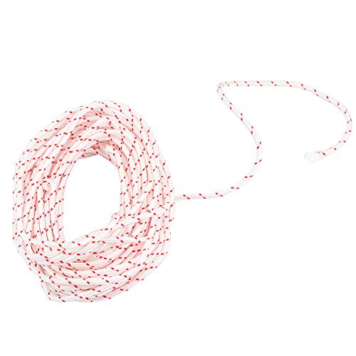 Kizut (10Meter 3.5mm Lawn Mower Recoil Starter Rope Pull Cord for Sthil Sears Crafsman Poulan