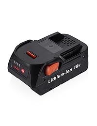 Powerextra (18 V 4.0 Ah Batería de repuesto de iones de litio para Ridgid r840087 r840083 Ridgid 18 V Taladro