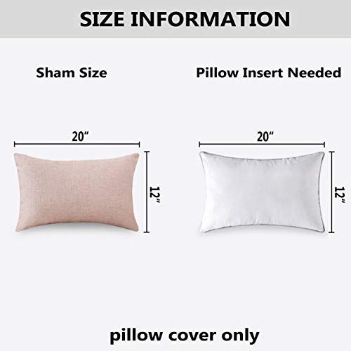 rectangular pillow sizes