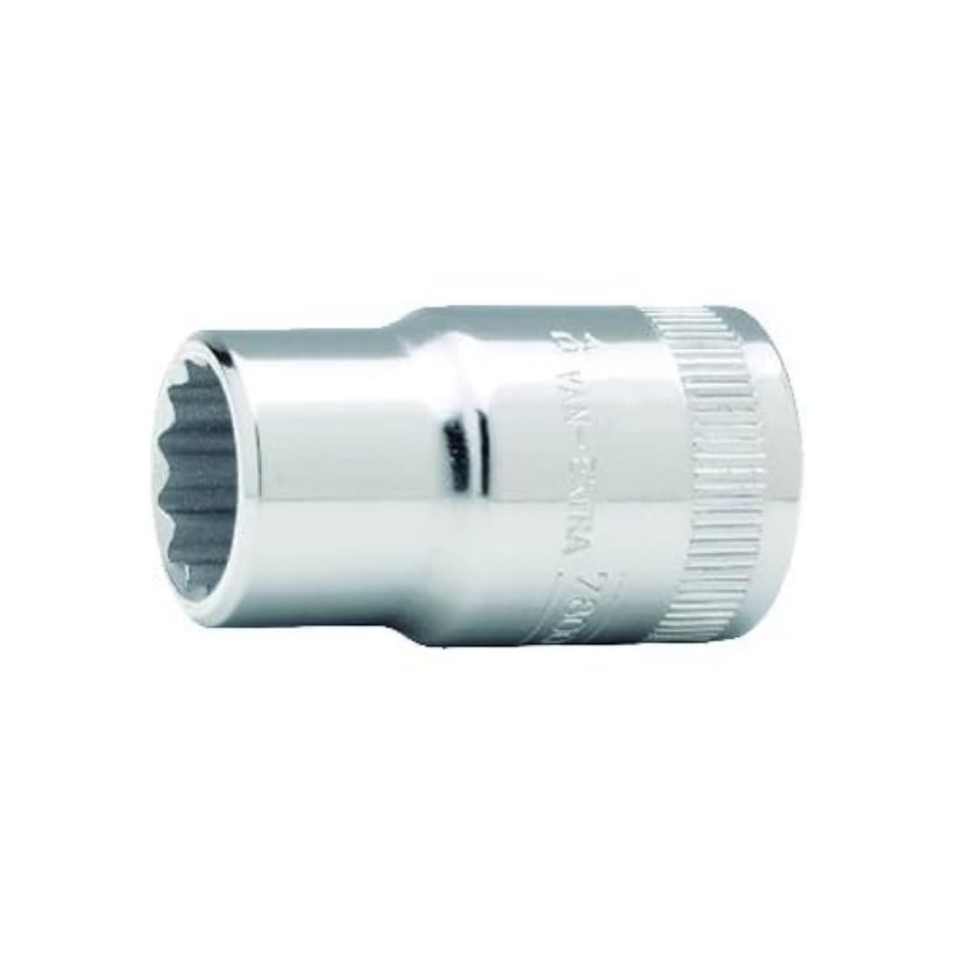 Bahco 7800DZ-9/16 Standard Length Socket, Silver, 1/2 Bi-Hex 9/16-Inch