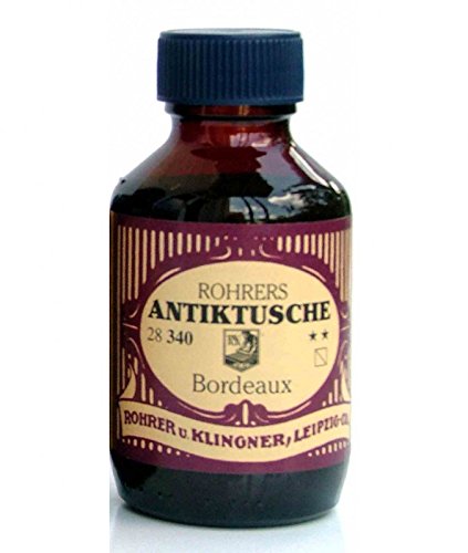 Rohrer & Klingner Traditional Drawing Indian Ink Bordeaux 100ml