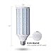 42 Watt(280W Equivalent) LED Corn Bulb,4200 Lumen 6000K,Daylight White LED Street and Area Light,E26/E27 Medium Screw Base,For Outdoor Garage Factory Warehouse Barn Backyard and More,Super Bright