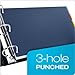 Cardinal 84250 Tabloid-Size Poly Index Divider, 5-Tab, Multicolor Colors