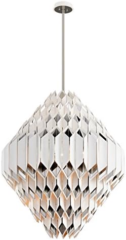 Corbett Lighting 254-724 Haiku Pendant, 24-Light, White