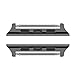 [Upgraded] Apple Watch Adapter 42mm, Benuo Smart Watch Stainless Steel Connector, Apple Watch Band Clasp for Apple Watch Series 2/1/Nike+/Edition(42mm, Space Gray)