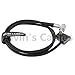 Alvin's Cables RED Komodo-X Power Cable for RED DSMC2 Epic Scarlet D-Tap to 6 Pin Female Right Angle Cable for DJI Ronin 4D 1M/39.4inches