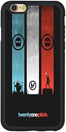 Twenty One Pilots Tyler Joseph andJosh DunHard Case Black 4.7 Inch For Apple iPhone 6/6s