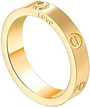 Cheryl Streetsa 5mm Fashion Gift Box Titanium Steel Rings-Endless Love-FBA Rapid Logistics