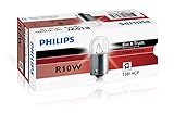Philips R10W Bulbs. 10 Pack. 13814CP 24V 10W BA15s
