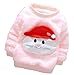 Timall Baby Cute Bear Furry White Comfortable Soft Thick Wool Sweater