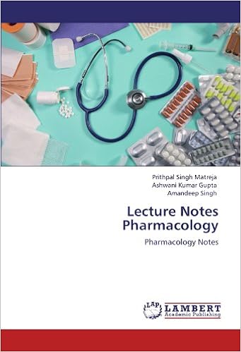 Lecture Notes Pharmacology Pharmacology Notes 9783848492190 Medicine Health Science Books Amazon Com