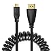 UCEC 11.81"/30cm Coiled Micro HDMI to Full HDMI Cable for Atomos Ninja Star Recorder Camcorder primary