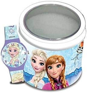 Diakakis 000561973 Watch in Tin Box Frozen, Multicolored