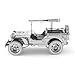 fascinations Metal Earth ICONX Willys MB 3D Metal Model Kit