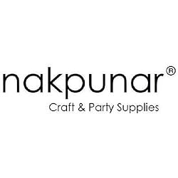 Nakpunar Glass Flask Bottle with Gold Tamper