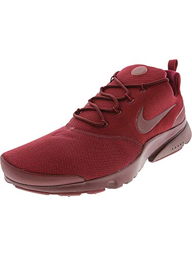Nike Mens Presto Fly Se Fabric Low Top Lace Up Running Sneaker, Red, Size 12.0