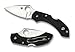 Spyderco Dragonfly 2 Lightweight Folding Knife - FRN Handle with Full-Flat Grind, Steel Blade and Back Lock