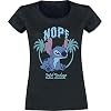 Lilo & Stitch Nope Not Today T-shirt zwart Animatie, Disney, Duurzaamheid, Fan merch, Film, TV-series