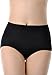 HOEREV Bamboo Fiber Women Underwear String Panty Pack of 3, pack of 3 Black, Large