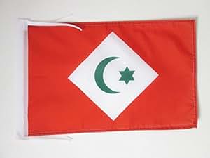 AZ FLAG Bandera del RIF EN Marruecos 45x30cm - BANDERINA del Riff 30 x ...