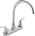 Peerless Tunbridge 2-Handle Kitchen Sink Faucet, Chrome P299568LF primary