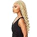 Sensationnel Cloud9 4X4 Braided Wig - Goddess Locs Hand Tied Swiss Lace Braided Wig With Large Parting Area (613 BLONDE)
