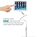 licheers Lazy Gooseneck Tablet Stand Holder, Flexible Phone Mount 360 Adjustable Tablet Desktop Bracket with 47.25in Long Arm Compatible with iPad Mini 1/2/3 9.7 iPhonex/8/8Plus Samsungs9(White)