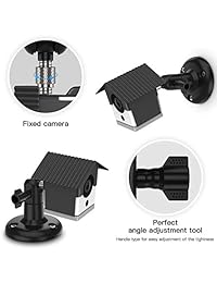 Koroao - Soporte de pared para cámara Wyze Cam HD 1080p (resistente a la intemperie, más estable y flexible)