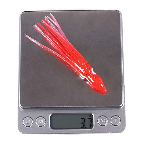 Mifive 15Pcs / Lot Angelk?Der 12CM Fishing Jigging K?Der Sea Fishing Squid Jigs Soft Bait – Bild 7