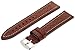 Hadley-Roma Men's MSM894RB-200 20mm Brown Genuine Leather Watch Strap