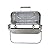 Chiefmax Portable Folding Camping Grill - Mini Stainless Steel Charcoal Barbecue Grill (Briefcase Style)