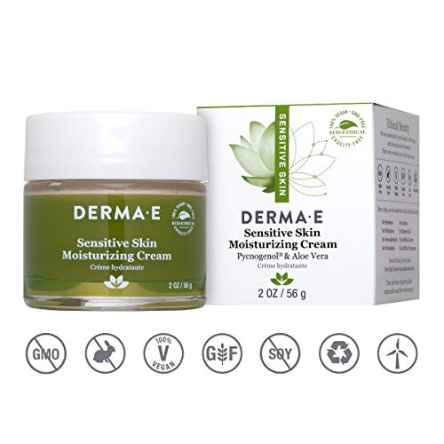 DERMA E Sensitive Skin Moisturizing Cream – Gentle, Unscented Daily Face Moisturizer – Soothing Facial Cream with… - Image 6