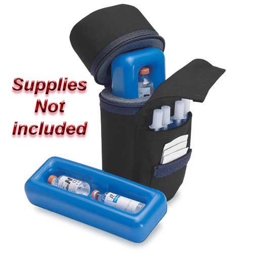 Medicool Insulin Protector Diabetic Insulin Carry Case Color Black