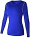 Women's Dry Fit Athletic Compression Long Sleeve T Shirt