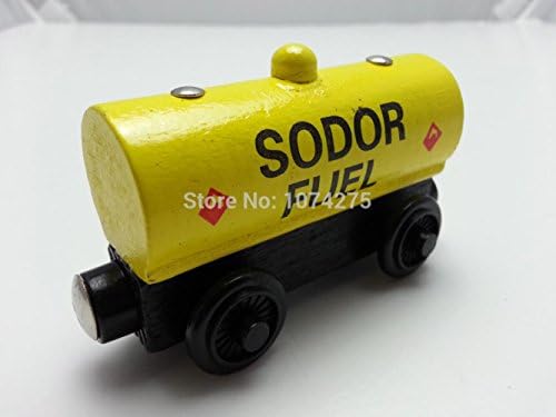 Thomas & Friends Sodor Fuel Car Magnetic Wooden Toy Train Loose Brand New