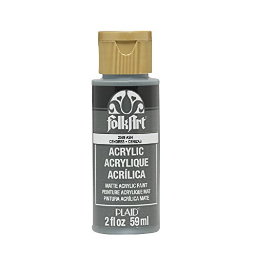 Plaid:Craft Folk Art Acrylic Paint, 2-Ounce, Ash