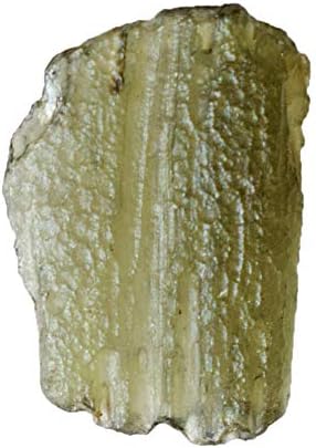 AAAA+ Quality Authentic Green Moldavite Rough, Size 22x15x4 MM Jewelry Making, Pendant Stone AG-11293